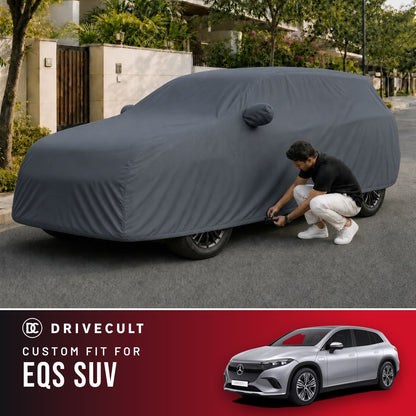 Mercedes-Benz EQS SUV DriveCult Titan custom-fit waterproof car body cover