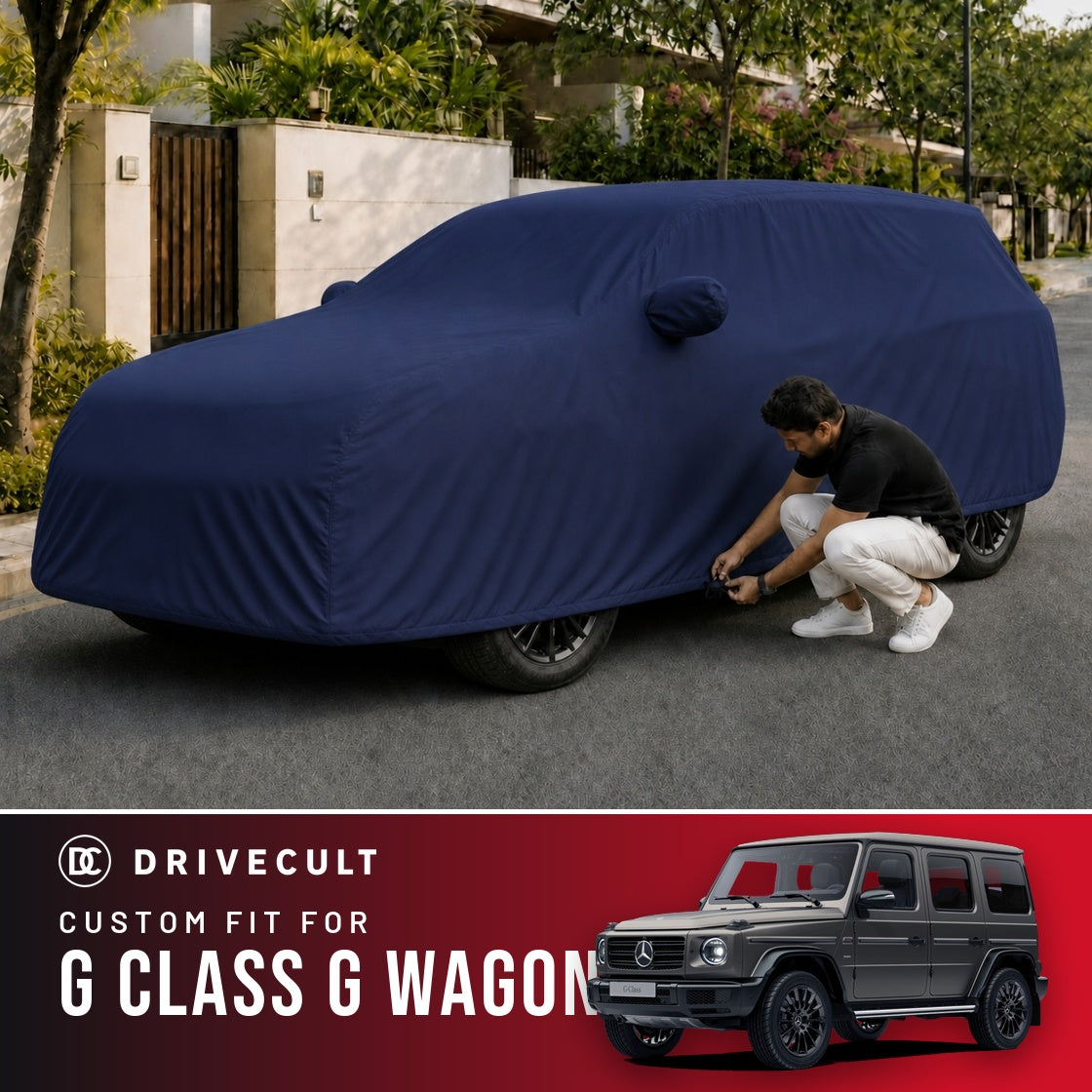 Mercedes-Benz G Class G WAGON DriveCult Storm custom-fit waterproof car body cover