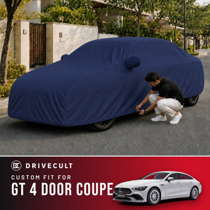 Mercedes-Benz GT 4 Door Coupe DriveCult Storm custom-fit waterproof car body cover