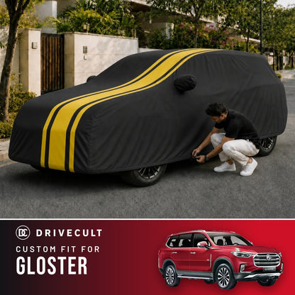 MG Gloster DriveCult Blaze custom-fit waterproof car body cover