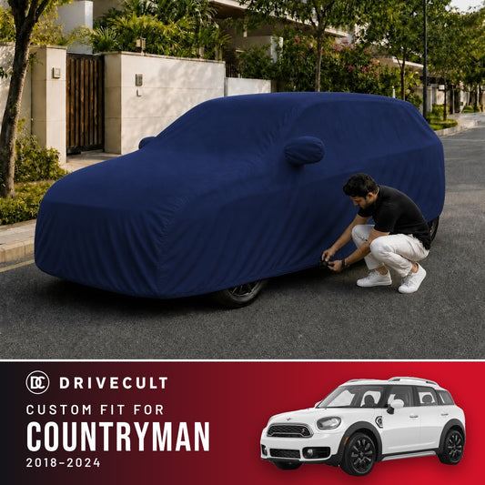 Mini Countryman 2018-2024 DriveCult Storm custom-fit waterproof car body cover