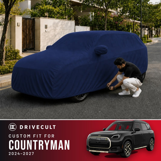 Mini Countryman 2024-2027 DriveCult Storm custom-fit waterproof car body cover