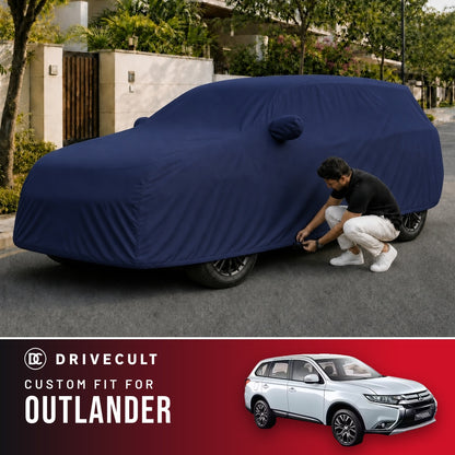Mitsubishi Outlander DriveCult Storm custom-fit waterproof car body cover