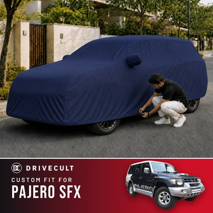 Mitsubishi Pajero SFX DriveCult Storm custom-fit waterproof car body cover
