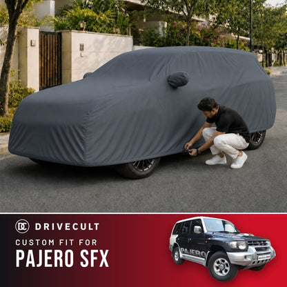 Mitsubishi Pajero SFX DriveCult Titan custom-fit waterproof car body cover