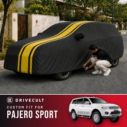 Mitsubishi Pajero Sport DriveCult Blaze custom-fit waterproof car body cover
