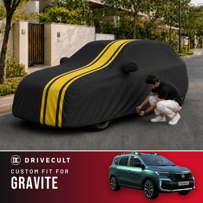 Nissan Gravite DriveCult Blaze custom-fit waterproof car body cover