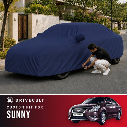 Nissan Sunny DriveCult Storm custom-fit waterproof car body cover