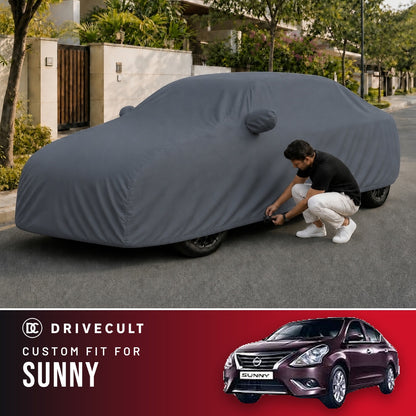 Nissan Sunny DriveCult Titan custom-fit waterproof car body cover