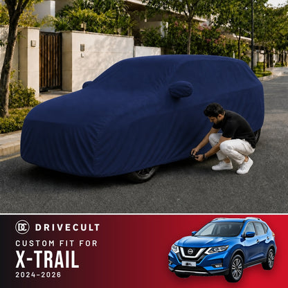 Nissan X-Trail 2024-2026 DriveCult Storm custom-fit waterproof car body cover