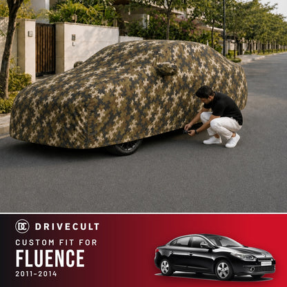 Renault Fluence 2011-2014 DriveCult Phantom custom-fit waterproof car body cover