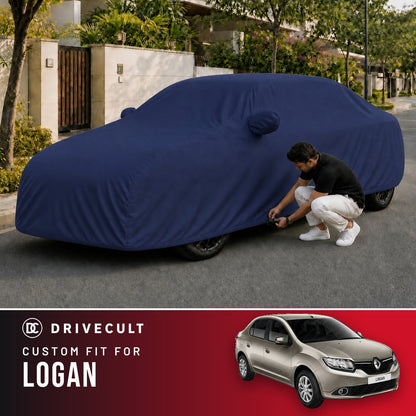 Renault Logan DriveCult Storm custom-fit waterproof car body cover