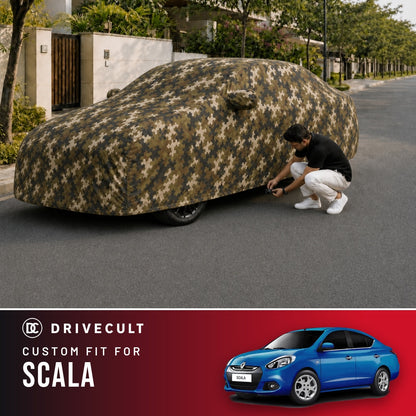 Renault Scala DriveCult Phantom custom-fit waterproof car body cover