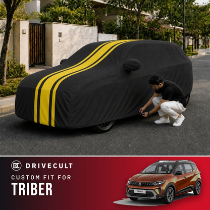 Renault Triber DriveCult Blaze custom-fit waterproof car body cover