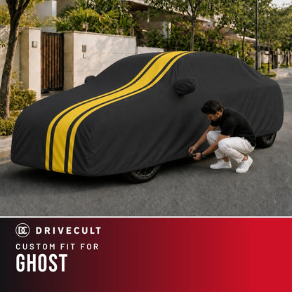 Rolls-Royce Ghost DriveCult Blaze custom-fit waterproof car body cover