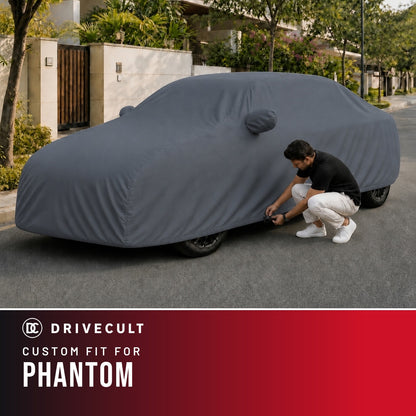 Rolls-Royce Phantom DriveCult Titan custom-fit waterproof car body cover