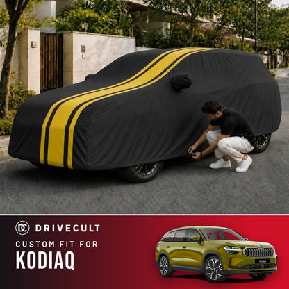 Skoda Kodiaq DriveCult Blaze custom-fit waterproof car body cover