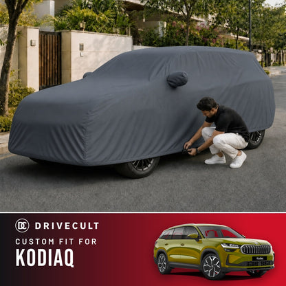 Skoda Kodiaq DriveCult Titan custom-fit waterproof car body cover