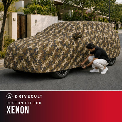 Tata Xenon DriveCult Phantom custom-fit waterproof car body cover