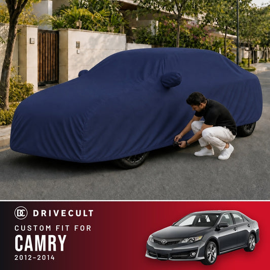 Toyota Camry 2012-2014 DriveCult Storm custom-fit waterproof car body cover