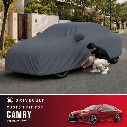 Toyota Camry 2019-2022 DriveCult Titan custom-fit waterproof car body cover