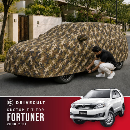 Toyota Fortuner 2008-2011 DriveCult Phantom custom-fit waterproof car body cover