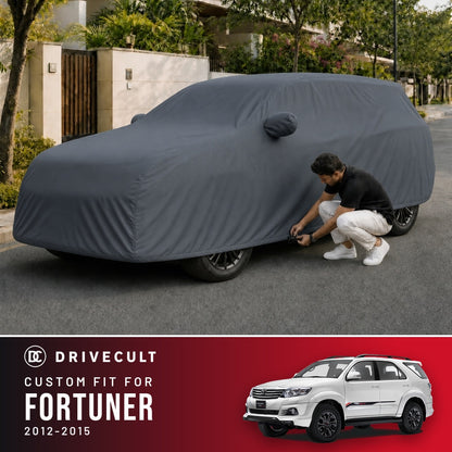 Toyota Fortuner 2012-2015 DriveCult Titan custom-fit waterproof car body cover
