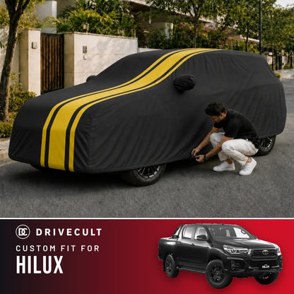 Toyota Hilux DriveCult Blaze custom-fit waterproof car body cover