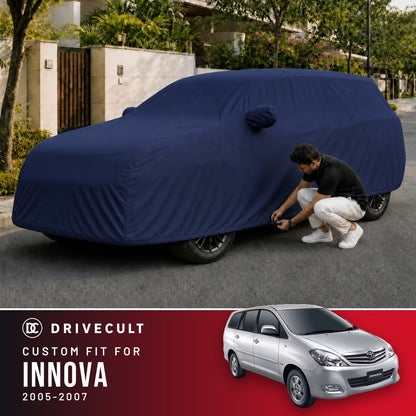 Toyota Innova 2005-2007 DriveCult Storm custom-fit waterproof car body cover