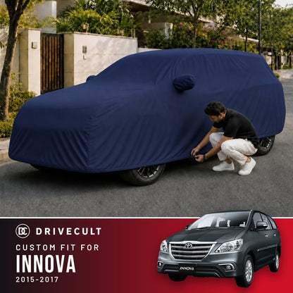 Toyota Innova 2015-2017 DriveCult Storm custom-fit waterproof car body cover