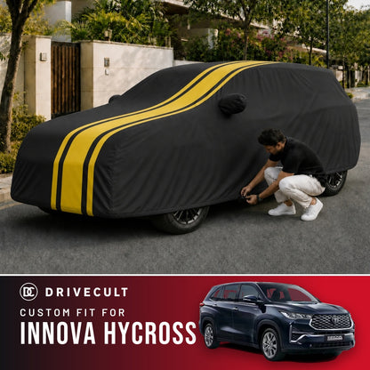 Toyota Innova Hycross DriveCult Blaze custom-fit waterproof car body cover