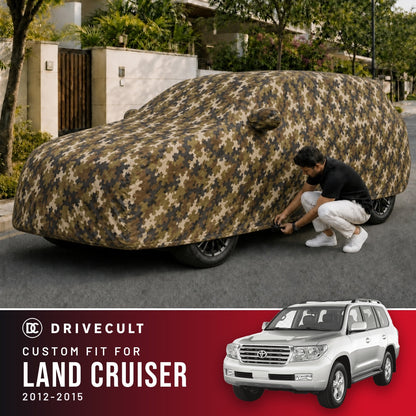 Toyota Land Cruiser 2012-2015 DriveCult Phantom custom-fit waterproof car body cover