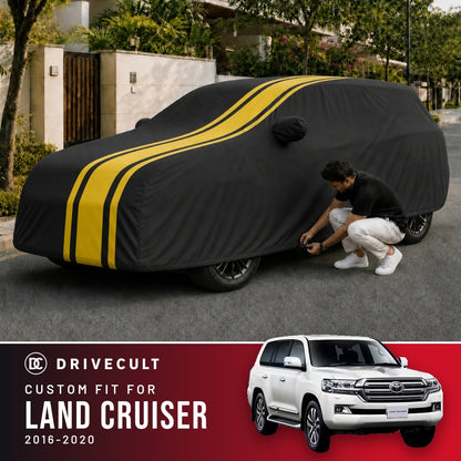 Toyota Land Cruiser 2016-2020 DriveCult Blaze custom-fit waterproof car body cover