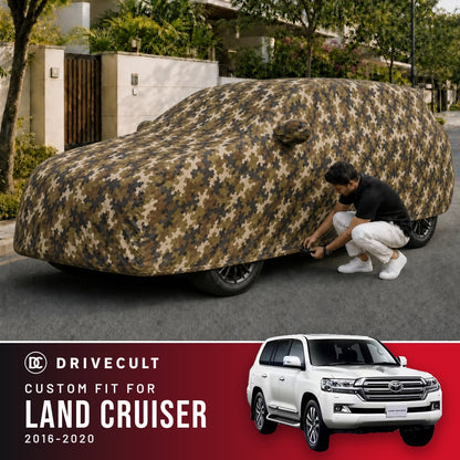Toyota Land Cruiser 2016-2020 DriveCult Phantom custom-fit waterproof car body cover