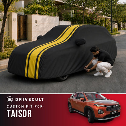 Toyota Taisor DriveCult Blaze custom-fit waterproof car body cover