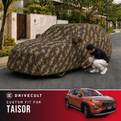 Toyota Taisor DriveCult Phantom custom-fit waterproof car body cover