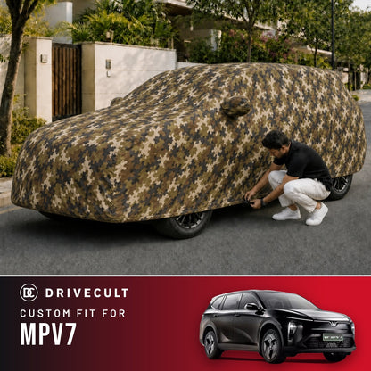 VinFast MPV7 DriveCult Phantom custom-fit waterproof car body cover