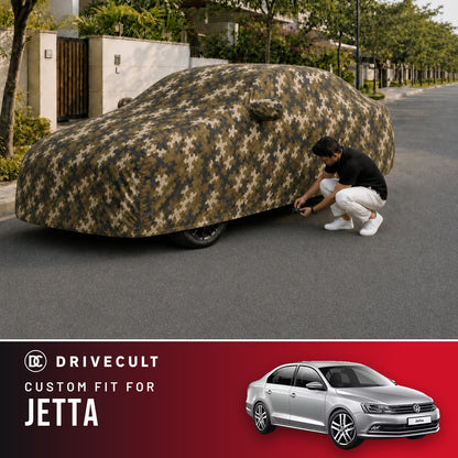 Volkswagen Jetta DriveCult Phantom custom-fit waterproof car body cover
