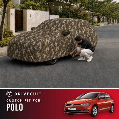 Volkswagen Polo DriveCult Phantom custom-fit waterproof car body cover