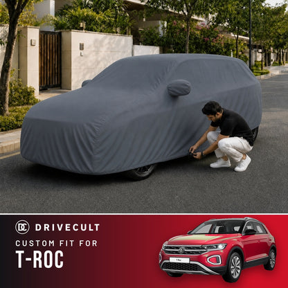 Volkswagen T-Roc DriveCult Titan custom-fit waterproof car body cover