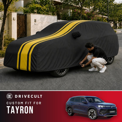 Volkswagen Tayron DriveCult Blaze custom-fit waterproof car body cover