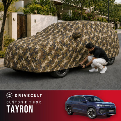 Volkswagen Tayron DriveCult Phantom custom-fit waterproof car body cover