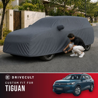 Volkswagen Tiguan DriveCult Titan custom-fit waterproof car body cover