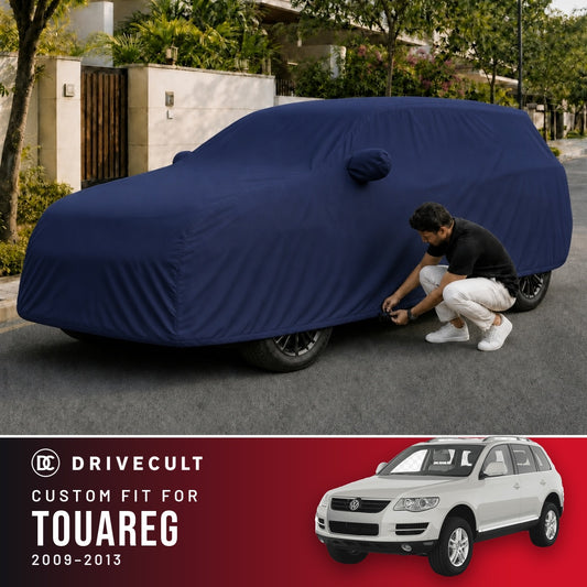 Volkswagen Touareg 2009-2013 DriveCult Storm custom-fit waterproof car body cover