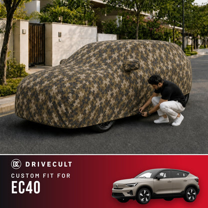 Volvo EC40 DriveCult Phantom custom-fit waterproof car body cover