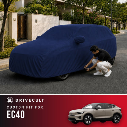 Volvo EC40 DriveCult Storm custom-fit waterproof car body cover