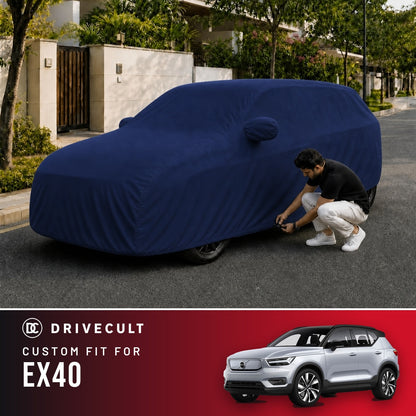 Volvo EX40 DriveCult Storm custom-fit waterproof car body cover