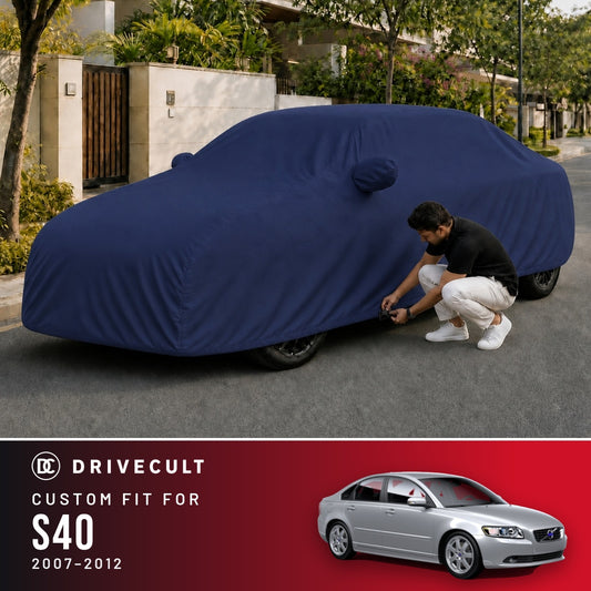 Volvo S40 2007-2012 DriveCult Storm custom-fit waterproof car body cover