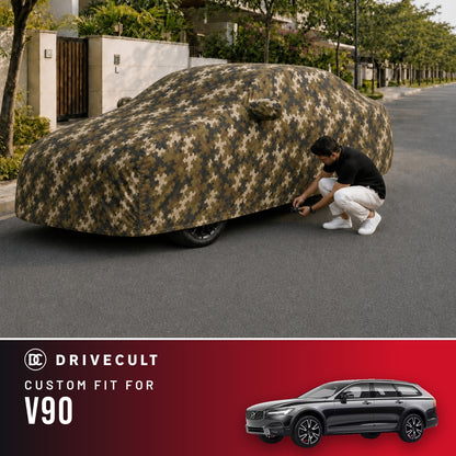 Volvo V90 DriveCult Phantom custom-fit waterproof car body cover