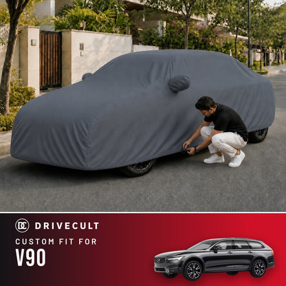 Volvo V90 DriveCult Titan custom-fit waterproof car body cover